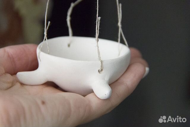 Фарфоровая подвесная чаша