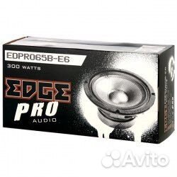 Динамики 16,5см. Edge edpro6b-e6 300w