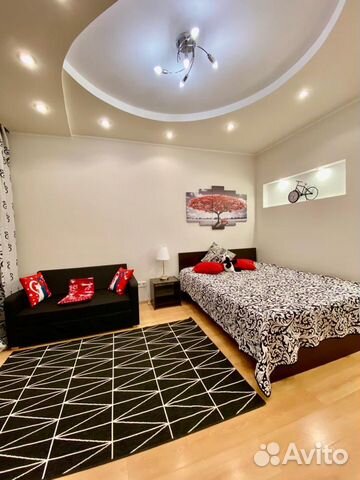 

1-к. квартира, 40 м², 2 кровати