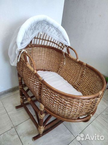 Экологичная кроватка колыбель для детей