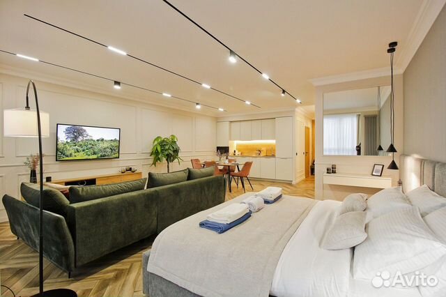 

Квартира-студия, 60 м², 2 кровати