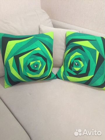 Подушки диванные ручной работы