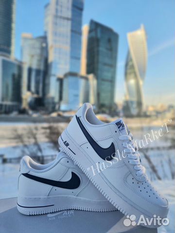 Кроссовки Nike Air Force 1 White/Blue