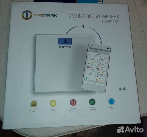Весы напольные электронные onetrak новые