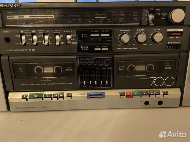 Кассетный магнитофон Sharp GF-700