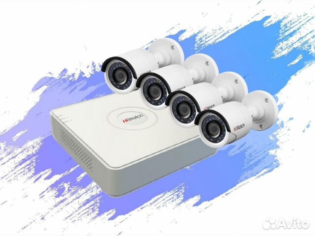 Видеонаблюдение комплект