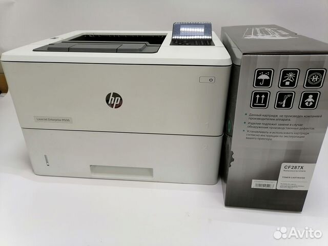 Лазерный принтер HP LaserJet Enterprise M506 купить в Смоленске | Бытовая  электроника | Авито
