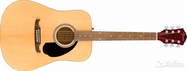 Fender FA-125 dreadnought walnut Natural