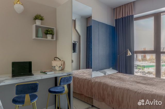 

Квартира-студия, 17 м², 1 кровать