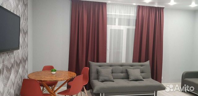 

Квартира-студия, 38 м², 2 кровати