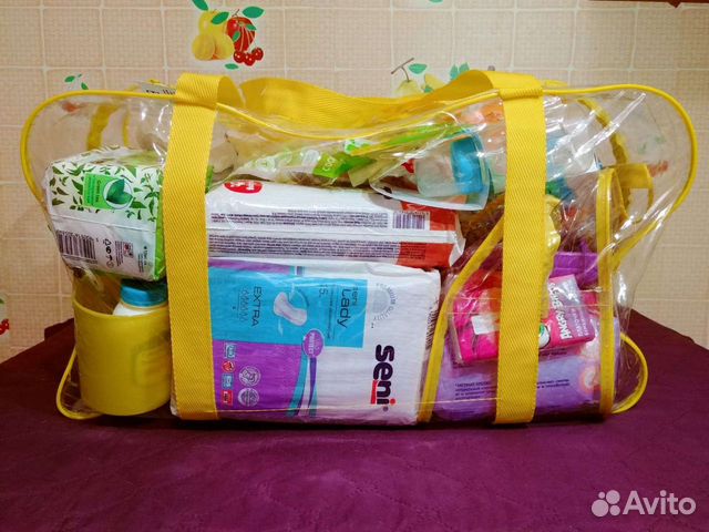 Готовая сумка в роддом 