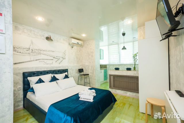 

Квартира-студия, 28 м², 2 кровати