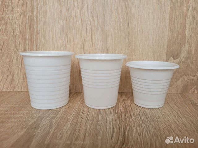 Стаканчики 100шт (50мл, 74мл, 80мл)