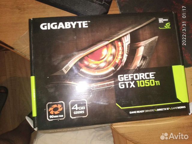 Видиокарта gigabyte geforce gtx 1050 ti d5 4g
