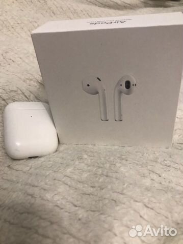 Беспроводные наушники Airpods 2