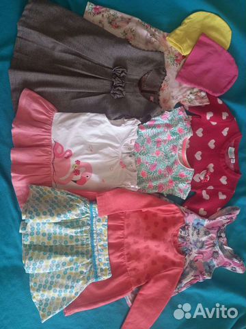Вещи пакетом на девочку