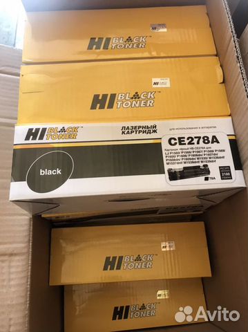 Картридж лазерный CE278A