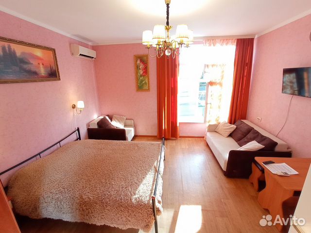 

Квартира-студия, 35 м², 3 кровати