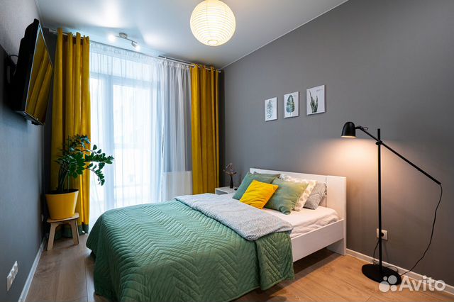 

1-к. квартира, 38 м², 1 кровать