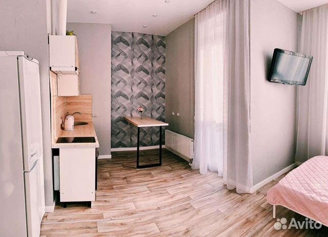 

Квартира-студия, 30 м², 1 кровать