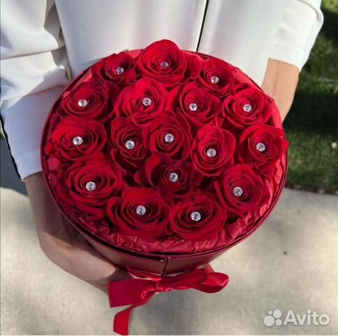 Цветы-Розы 15/25/51/101 шт