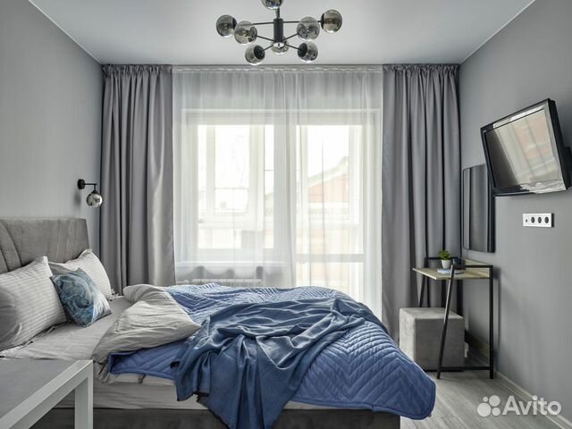 

Квартира-студия, 29 м², 2 кровати