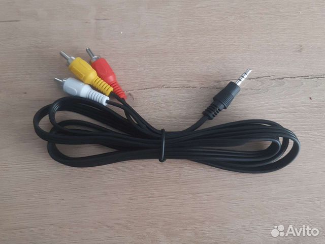 Кабель переходник 3RCA - mini jack 3,5