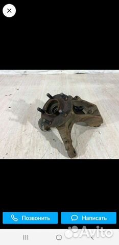 Кулак поворотный левый форд фокус 2, С-макс