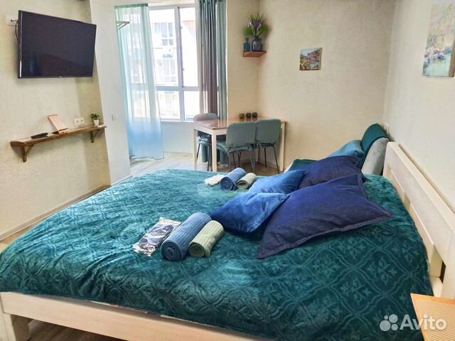 

Квартира-студия, 28 м², 3 кровати