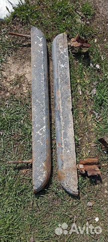 Подножки пороги на Ниву 3д