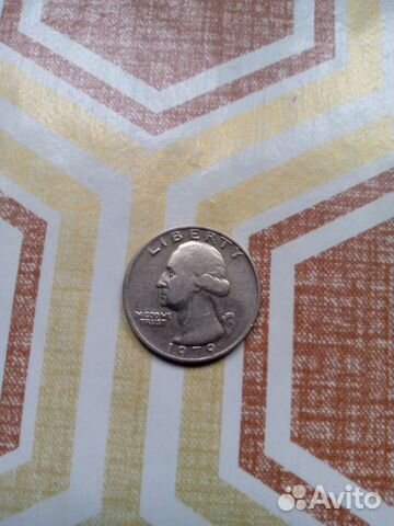 Монета liberty Ouarter Dollar