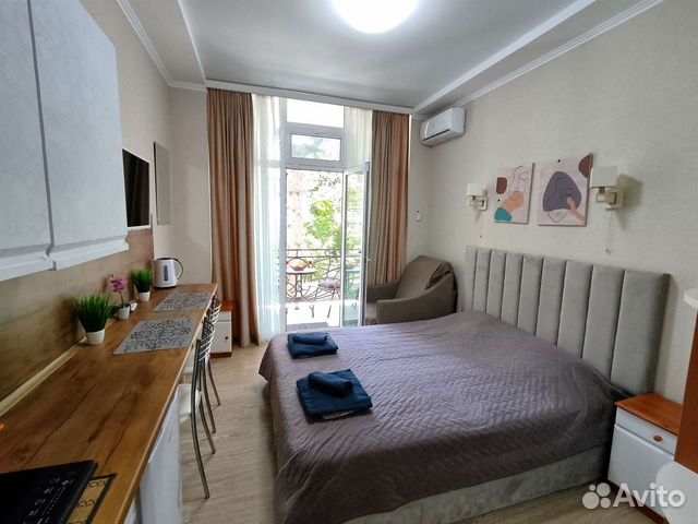 

Квартира-студия, 21 м², 2 кровати