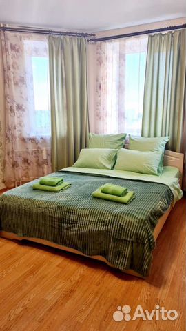 

1-к. квартира, 40 м², 2 кровати