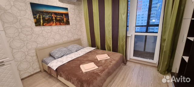 

Квартира-студия, 25,4 м², 1 кровать