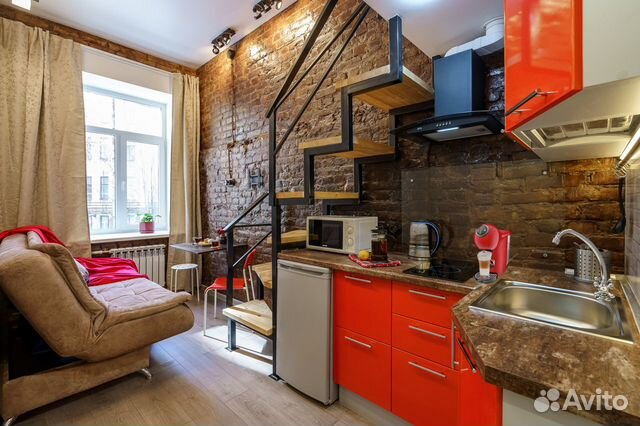 

Квартира-студия, 20 м², 2 кровати