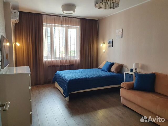 

1-к. квартира, 42 м², 2 кровати