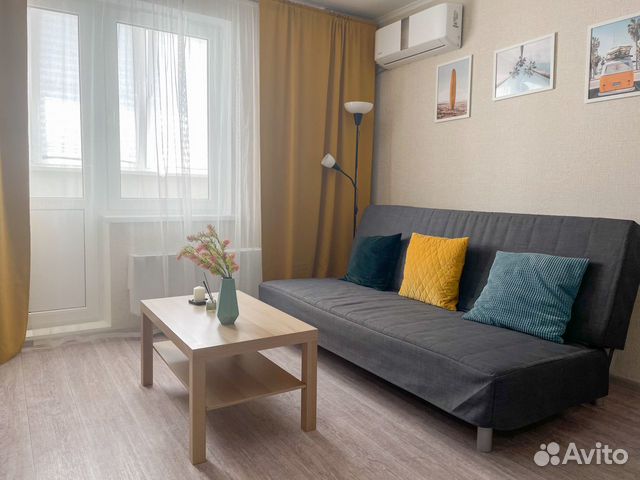 

1-к. квартира, 37 м², 2 кровати