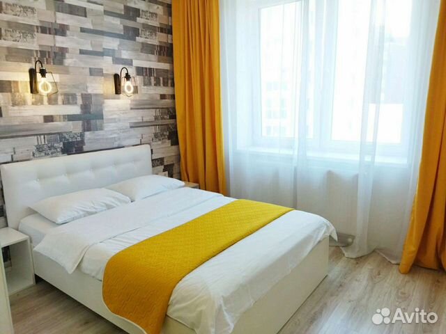 

1-к. квартира, 39 м², 2 кровати