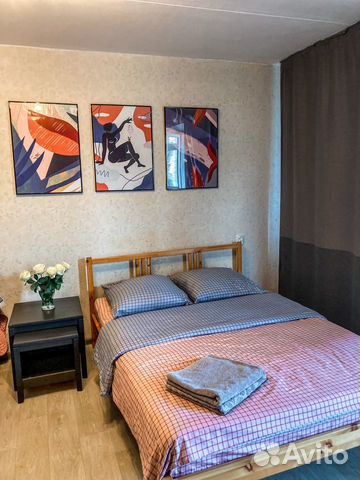 

1-к. квартира, 33,4 м², 2 кровати