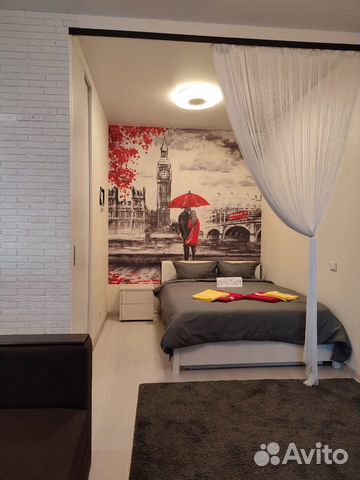 

1-к. квартира, 38 м², 2 кровати