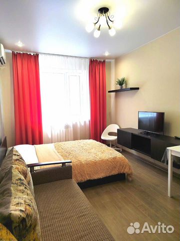 

1-к. квартира, 36 м², 2 кровати