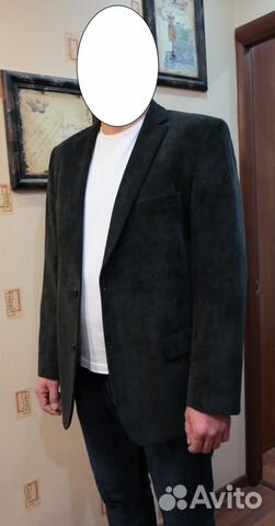 Пиджак вельветовый новый