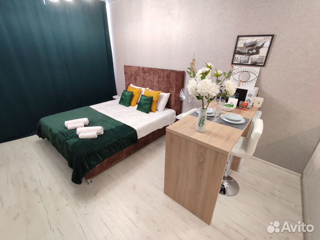 

Квартира-студия, 25 м², 1 кровать