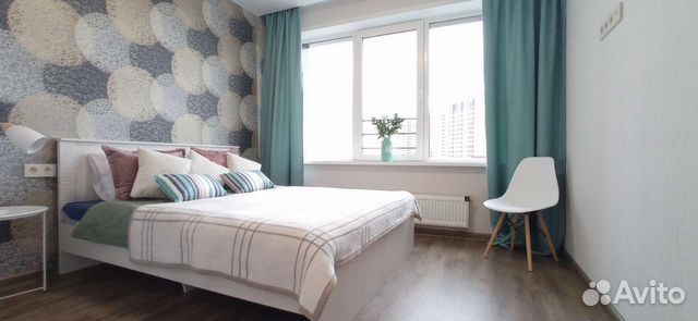 

2-к. квартира, 52 м², 2 кровати