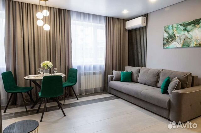 

Квартира-студия, 34 м², 2 кровати