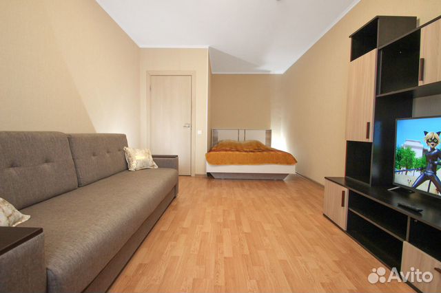 

1-к. квартира, 38 м², 2 кровати