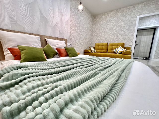 

1-к. квартира, 42 м², 2 кровати