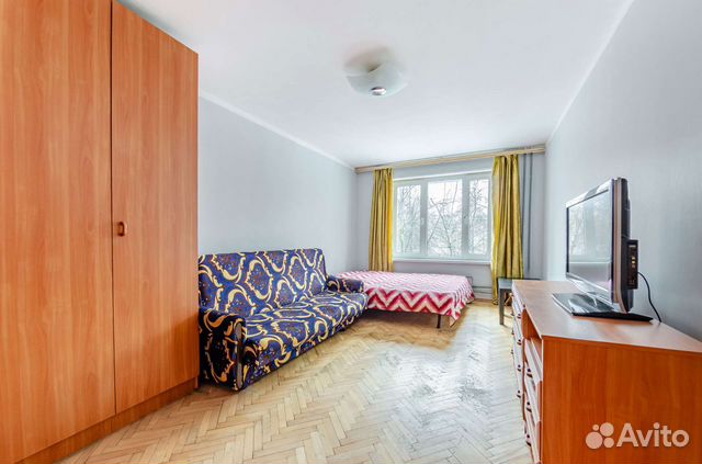 

1-к. квартира, 38,5 м², 2 кровати