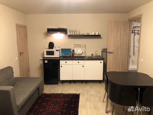 

Квартира-студия, 27 м², 2 кровати