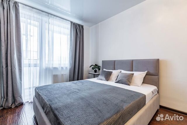 

1-к. квартира, 45 м², 3 кровати